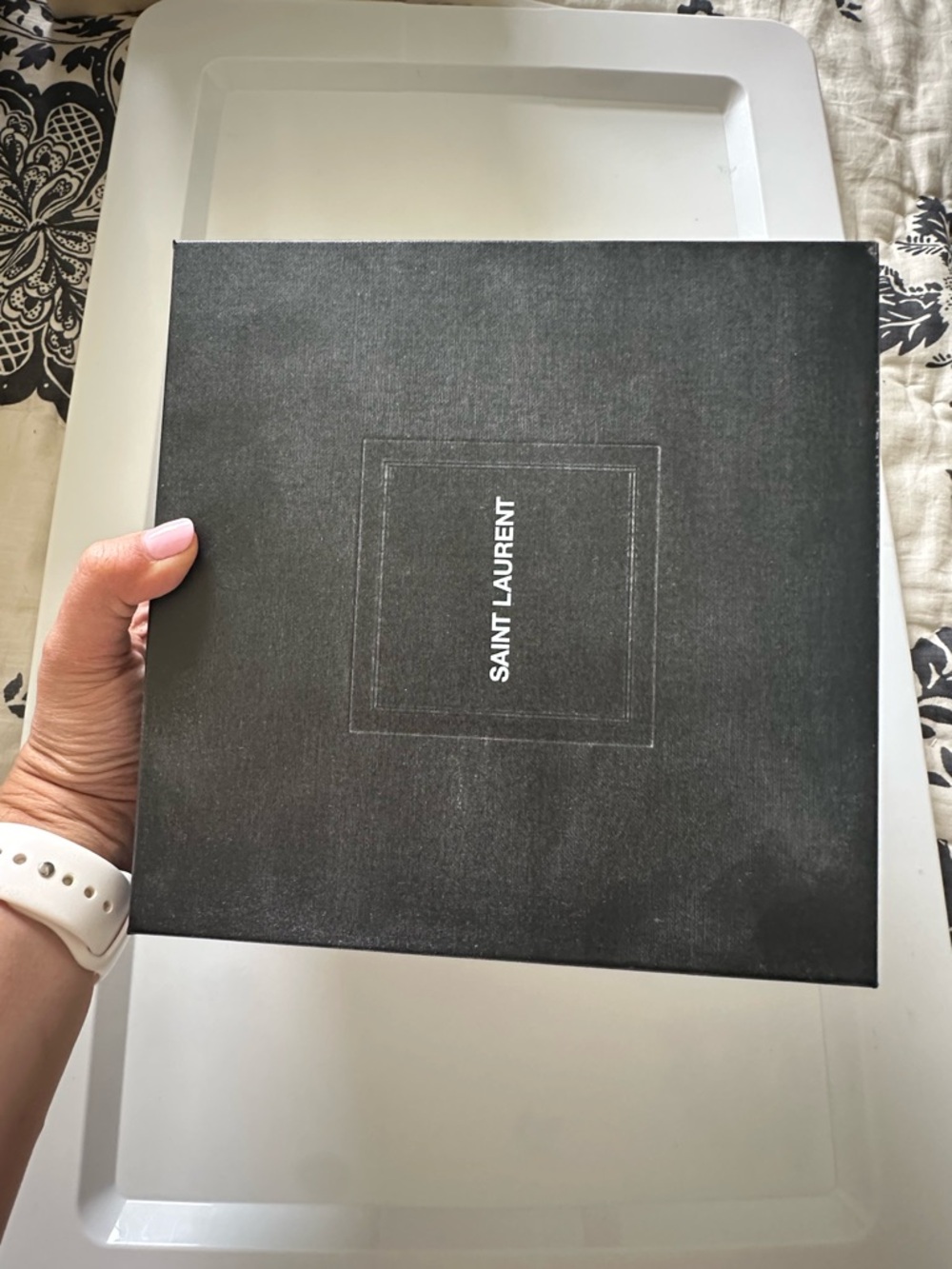 Saint Laurent Branded Gift Box & Dust bag
